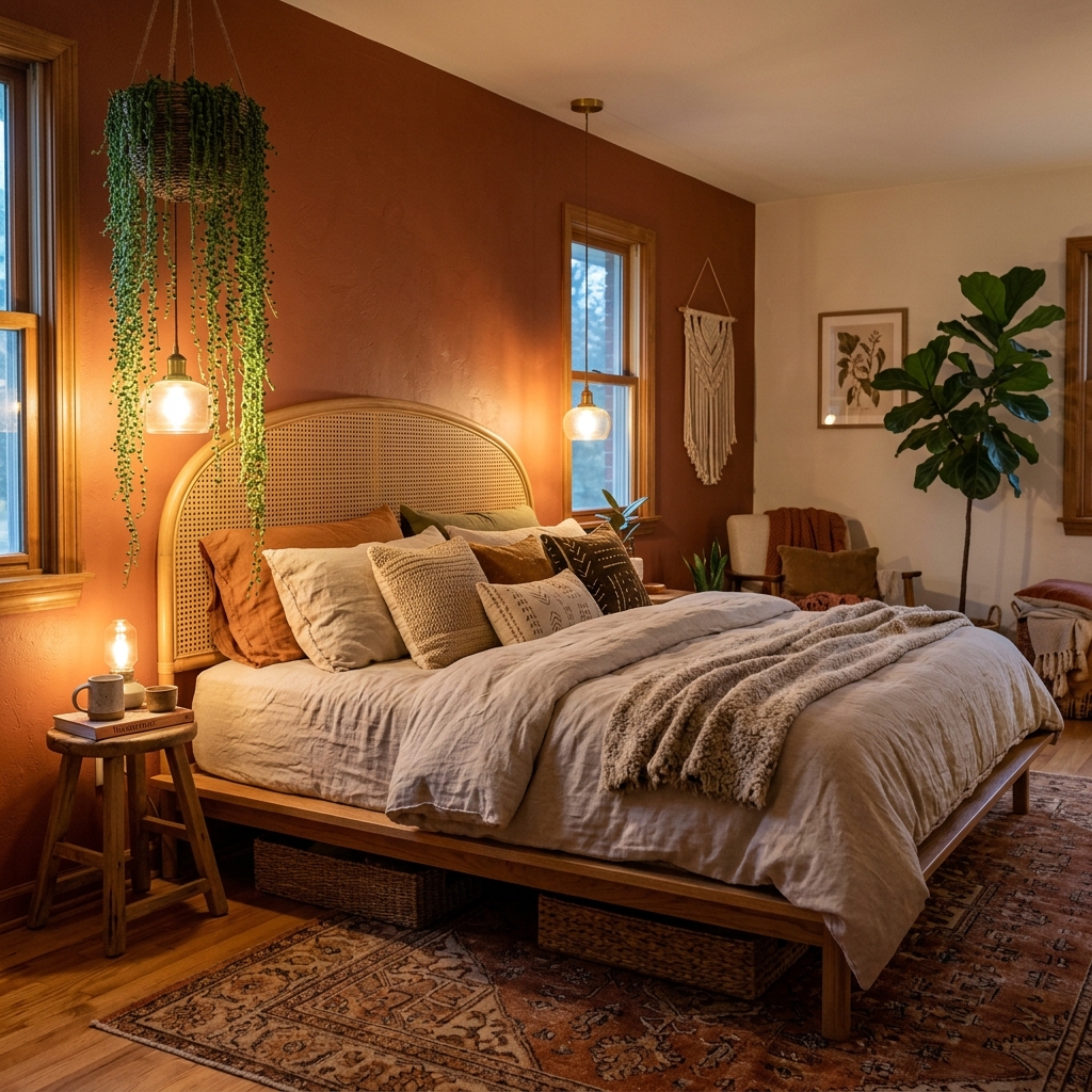 Bohemian Eclectic Bedroom